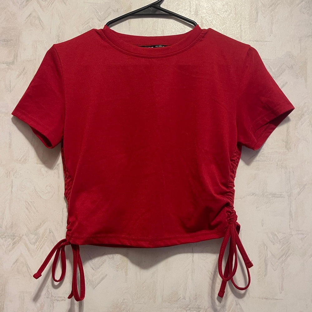 Women’s SHEIN red crop top - Small